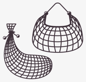 Fishing Net Fish Trap - Fishing Net Clipart Transparent #1135012