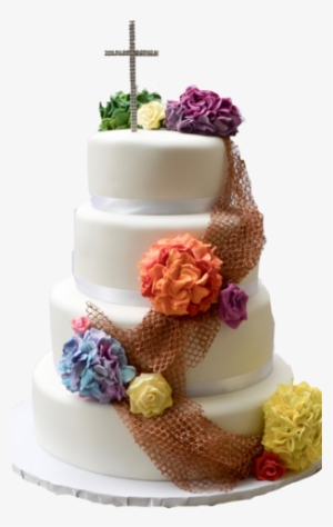 4 Tier Chocolate Cake With Edible Fishing Net With - Cake Decorating #1135432