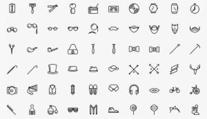 Icon Hipster - High-definition Television #1135584