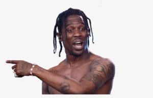 Take A Sip Please Don't Reply Bye - Travis Scott Hair Transparent #1135773