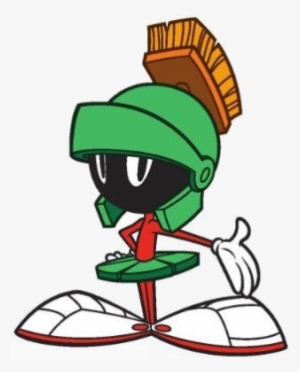 Marvin The Martian Copy - Looney Tunes Martian Gun - Free Transparent ...