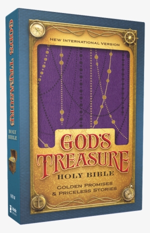 9780310759072 30 Image Purple - Niv God's Treasure Holy Bible, Imitation Leather, Dark #1136291
