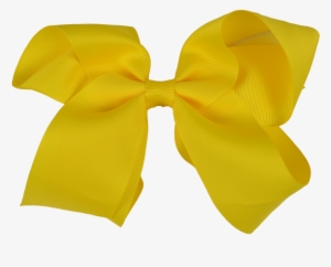 Rwc41710 Bright Yellow 18cm Ribbon Bow - Amber #1136450