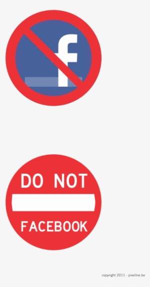 Facebook-prohibited Sign - Lyle R5-1-12ha Traffic Sign,12 X 12in,r/wht,text,r5-1" #1137349