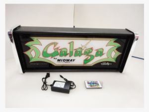 Tin Sign Galaga Arcade Shop Game Room Art Marquee Consol #1137482