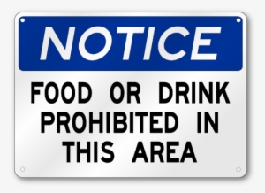 Food Or Drink Prohibited Safety Sign - Funny And Stupid Street Signs #1137564