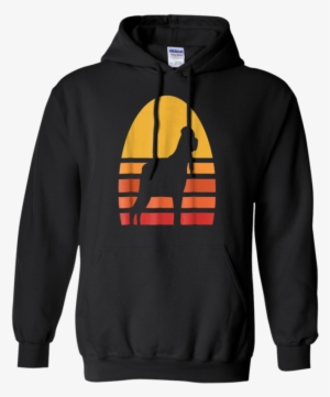 Retro Sun Rottweiler Silhouette T-shirt For Dog Lovers - Queens Are Born In October 19 #1137904