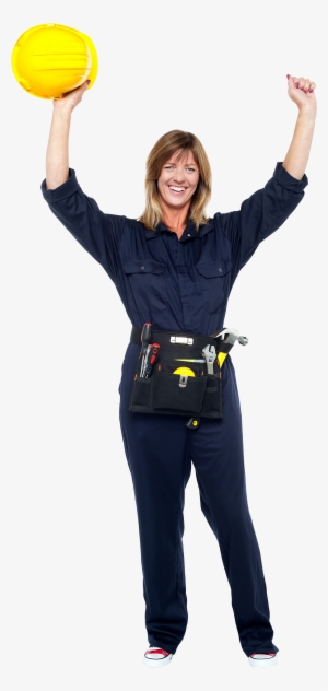Women Worker Royalty-free Png Photo - Happy Worker Png Transparent #1138050