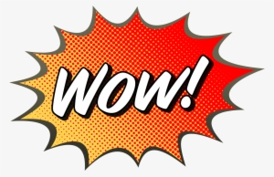 Wow - Wow Comic Book Png #1138598