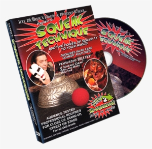 Today, When You Order "squeak Technique By Jeff Mcbride - Squeak Technique (dvd And Squeakers) By Jeff Mcbride #1138779