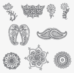 Drawing Paper Henna Design - Indian Mehndi Design Patterns #1139145