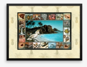 Nostalgic Hawaii Framed Art Print - Bajamar - Stevenson, Robert L. #1139954