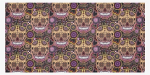 Candy Sugar Skull Cotton Linen Tablecloth - Paisley #1140235 Candy Sugar Skull Cotton Linen Tablecloth - Paisley #1140235