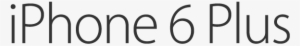 Iphone 6 Plus Vector Logo - Iphone 6s #1140510