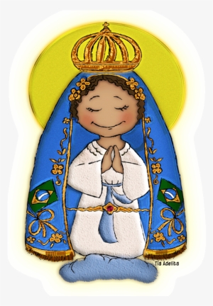 O Brasil Tem Mãe Tem Sim Senhor Nossa Senhora Da Conceição - Nossa Senhora Aparecida Desenho #1141396