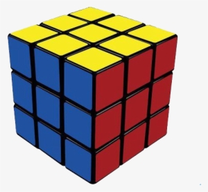 Transparent Background Rubik's Cube Png #1141604