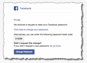 Facebook Password Reset - Facebook Someone Is Trying To Hack My Account #1142448
