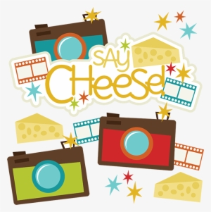 Clipart Camera Scrapbook - Say Cheese Camera Clipart #1142504