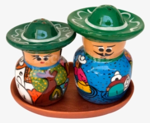 Mariachi Salt And Pepper - Salero Y Pimentero De Mejicanitos #1142750