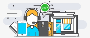 From Merchants Management To Settlements And Wire Transfer - Cartoon #1143725