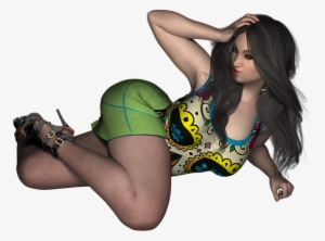 Plus, Size, Sexy, Girl, Woman, Pose, Model, 3d, - Photo Shoot #1143873