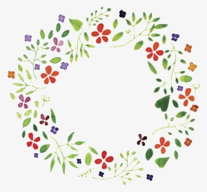 Fresh Watercolor Green Leafy Hand Drawn Wreath Decorative - Wreath #1144191 Fresh Watercolor Green Leafy Hand Drawn Wreath Decorative - Wreath #1144191