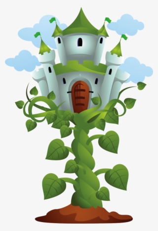Castle On Top Of Beanstalk - Beanstalk From Jack And The Beanstalk #1144297