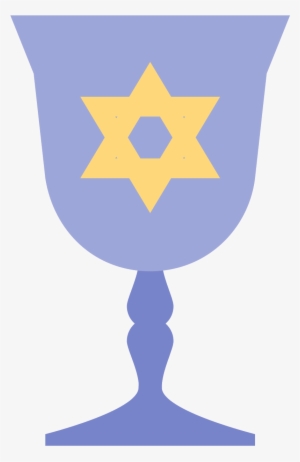Hanukkah Glass Icon - Emblem #1144298