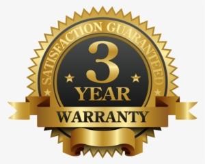 Industry's First 3 Year Warranty #1144786