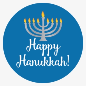 Hanukkah Napkin Knot - Frohe Feiertage Schnee-punkte, Blau Und Weiß, Postkarte #1144855