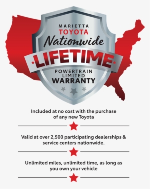 Mariette Toyota Lifetime Warranty Logo - Cocaine In America #1146091