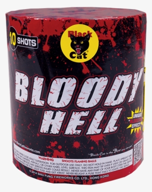Bloody Hell 10's Bc - Black Cat Fireworks #1146391