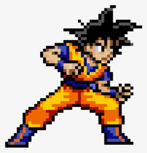 Png To Pixel Art Png Free - Pixel Art Dragon Ball #1146604
