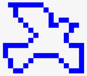 This Free Icons Png Design Of Peace Dove Mini Pixel #1146660