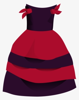 Gown Clipart Kid Dress - Dress Girl Clipart Png #1147052