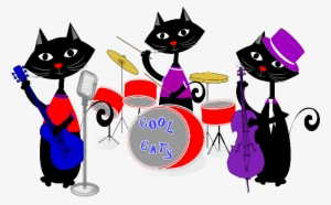 Cool Cats Rock Band - Cats Rock Band Cartoons #1147797