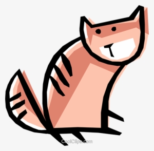 Cool Cat Royalty Free Vector Clip Art Illustration - C.b. Says - Trade Paperback #1148172