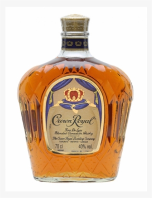 Crown Royal Canadian Whiskey - Crown Royal Blended Canadian Whiskey Bottle 70cl #1149063