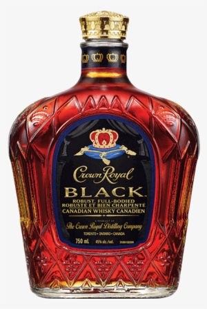 Crown Royal Black Whisky - Crown Royal Black Canadian Whisky #1149192