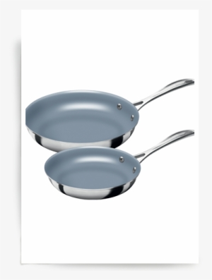 Stainless Steel Fry Pan - Zwilling Spirit 3-ply 2-pc Stainless Steel Ceramic #1149647