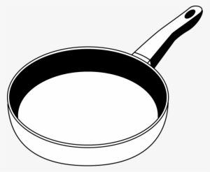 Pan Clip Art - Frying Pan Clip Art Black And White - Free Transparent ...