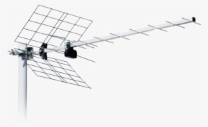 Uhf Tv Antenna Uf-13 F45n - Yagi Uhf Triplex Antenna #1149962