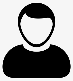 Black Avatar Png Graphic Transparent Library - Male Symbol #1150065
