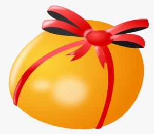 Present, Gift, Ribbon, Red, Yellow, Celebration - Easter Egg #1150181