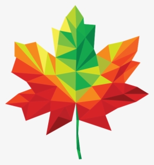 Your Name - Maple Leaf Geometric Png #1150419