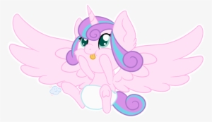 Cute Flurry Heart White Diaper - Wiki #1150647