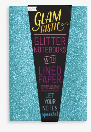 Glamtastic Glitter Notebooks - Glamtastic Glitter Notebook - Blue #1150758