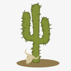 Cactus Svg File For Cutting Machines Cow Skull Svg - Cactus Clipart No Background #1150883