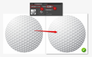 How To Create A Golf Ball In Illustrator - Illustrator #1151517