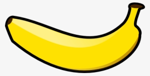 Banana Clipart Black And White Free Clipart Images - Clipart Of A Banana #1151675